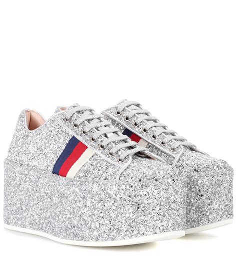 designer glitter sneakers